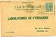 FRANCE CARTE POSTALE BON POUR UN FLACON ECHANTILLON D'URISANINE DEPART BORDEAUX 8 X 1926 POUR LA FRANCE - 1903-60 Sower - Ligned