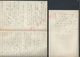 2 LETTRES ECRITE EN 1898 BRUSSON ? : - Manuscripts