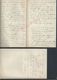 2 LETTRES ECRITE EN 1898 BRUSSON ? : - Manuscripts