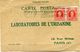 ARGENTINE CARTE POSTALE BON POUR UN FLACON ECHANTILLON D'URISANINE DEPART BUENOS AIRES MAY 17  1927 POUR LA FRANCE - Lettres & Documents