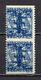 Yugoslavia - SHS Croatia - Vertical Duo Stamp Of 25 Fill, From Series 'Sailors' Plate No. I. Double Print, T/B / 3 Scans - Other & Unclassified