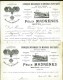 2 FACTURES+ LETTRE ANCIENNES DE REVEL- 1897- FABRIQUE DE MEUBLES- BELLE ILLUSTRATION- USINE- MEDAILLES- 3 SCANS- - Autres & Non Classés
