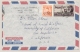 Egypt - 1952 -5 Different Overprinted Stamps On 2 Covers To USA And To NL - Brieven En Documenten