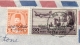 Egypt - 1952 -5 Different Overprinted Stamps On 2 Covers To USA And To NL - Brieven En Documenten