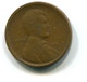 1919-S USA 1c Wheat Penny Coin - 1909-1958: Lincoln, Wheat Ears Reverse