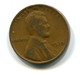 1930  USA 1c Wheat Penny Coin - 1909-1958: Lincoln, Wheat Ears Reverse