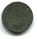 1943 USA 1c 'Steel' Wheat Penny Coin - 1909-1958: Lincoln, Wheat Ears Reverse