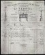 FACTURE OU LETTRE ANCIENNE DE CASTRES- 1869- PLOMBERIE- CUISINIERES- GIROUETTES-  BELLE ILLUSTRATION- 2 SCANS- - Autres & Non Classés