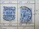 Delcampe - DR Altes Auswahlheft Ab Reichsadler Ca. 1875 - 1918. Gestempelt! Farben / Zwischenstege / Schöne Stempel! Senkr. Paare - Collections (with Albums)