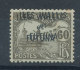 Wallis Et Futuna Taxe N°7a Double Surcharge - Timbres-taxe