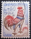 Lot FD/413 - 1962 - COQ DE DECARIS - N°1331d ☛ PAPIER FLUO ☛ TIMBRE SIGNE PAR UN EXPERT - Cote : 65,00 € - Oblitérés