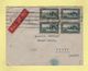 Casablanca Destination Vichy - 25 Fevr 1940 Arrivee Le 27 Fevr 1940 - Aéreo