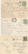 019//26 - LUXEMBOURG -  Petit Ensemble De 6 Cartes-Vues Cachets AMBULANT Ou CONVOYAGE 1902 / 1933 - 1926-39 Charlotte De Perfíl Derecho