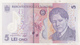 Romania 5 Lei 2005 ( 2017 )  , Uncirculated , Polymer - Romania