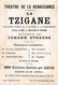 Chromo Hamelin Théâtre De La Renaissance LA TZIGANE Delacour Wilder Musique Johann Strauss Costumes Grévin Décors Cornil - Autres & Non Classés