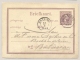 Nederlands Indië - 3x 5 Cent Willem III, Briefkaart G1 Gebruikt Met Kleinrond Stempels - Nederlands-Indië