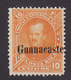 Costa Rica, Guanacaste, Scott #15, Mint No Gum, Fernandez Overprinted, Issued 1885 - Costa Rica