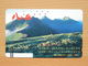 Japon Japan Free Front Bar, Balken Phonecard  / 110-6625 / Landscape / Yatsugatake Mountain - Gebirgslandschaften