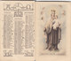 Delcampe - CALENDARIO RELIGIOSO - 1947 /  ECO SUM VIA VERITAS ET VITA _ ANNO DOMINI 1947 - Kleinformat : 1941-60