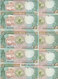 SUDAN 5 POUND 1989 P- 40b Lot X10 EF/VF CRISP Notes */* - Soudan