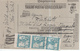 Yugoslavia 1921 Provisoryy Postal Stationery, Upfranked With Chainbreakers Stamps, From Bacska - Briefe U. Dokumente