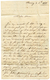 8 1825 Double Cursive 69 CINTREY/COMBEAU FONTAINE + Dateur A Sur Lettre Avec Texte. TB. - Sonstige & Ohne Zuordnung