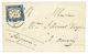 15 1858 SARDAIGNE 20c TB Margé Obl. AIX LES BAINS Sur Lettre Pour ANNECY. Superbe. - Sonstige & Ohne Zuordnung