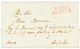 41 1813 P.124.P AURICH Rouge Sur Lettre Avec Texte Pour AMSTERDAM. Superbe. - Other & Unclassified