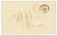 53 1862 Cachet Rouge GRECE 1 MARSEILLE + Taxe 24 Sur Lettre D' ATHENES Pour MARSEILLE. TB. - Altri & Non Classificati