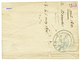 75 1810 N° 16 ARM. D' ALLEMAGNE Rouge Sur Lettre Avec Texte De GLOGAU Pour La FRANCE. Verso, Cachet Rare BARATTE COMMISS - Other & Unclassified