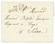 80 "MECKLEMBOURG SWERIN" : 1811 P.P N°3 ARM. D'ALLEMAGNE Sur Lettre Avec Texte Daté "GUSTOW SWERIN (MECKLEMBOURG) " Pour - Sonstige & Ohne Zuordnung