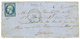 95 1856 20c(n°14) Pd Obl. AOR + ARMEE D'ORIENT Bau R Sur Lettre Avec Texte De SEBASTOPOL Pour La FRANCE. TB. - Altri & Non Classificati