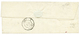 104 JURA : 1849 20c(n°3) TB Margé Obl. Grille + Cursive 38 FONCINE/LE-HAUT + T.15 ST LAURENT-DU-JURA Sur Lettre Pour PAR - 1849-1850 Ceres