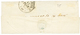 114 1855 10c(n°13) TTB Margé Obl. Etoile Bleue + Cachet Bleu PARIS 2e 1 Sur Lettre. Signé ROUMET. TTB. - Andere & Zonder Classificatie