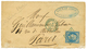 125 POSTE FERROVIAIRE - Cachet AMBULANT BP En BLEU : 1862 20c(n°14) TB Margé Obl. Losange BP En Bleu + Cachet Bleu BORDE - Altri & Non Classificati