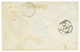144 1860 20c(n°14) Pd Obl. Cachet Sarde S.GERVAIS Sur Enveloppe Pour LYON. RARE. TB. - Autres & Non Classés