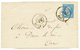 157 1865 20c(n°22) Obl. Bureau De PASSE 4201 Sur Lettre Pour DUN-LE-ROI. Superbe. - 1862 Napoléon III.