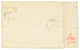 157 1865 20c(n°22) Obl. Bureau De PASSE 4201 Sur Lettre Pour DUN-LE-ROI. Superbe. - 1862 Napoleone III