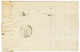 160 1864 20c(n°22) Obl. T.15 DIJON-GARE + Cachet Linéaire GARE DE DIJON Sur Lettre Pour POLIGNY. TTB. - 1862 Napoléon III