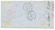 162 1866 20c(n°22) Obl. Bureau De PASSE 897 + T.15 LA CHARITE Sur Lettre Pour BORDEAUX. RARE. Superbe. - 1862 Napoleon III