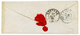 177 1868 20c(n°29) Obl. GC 1906 + T.15 JUZENNECOURT Sur Enveloppe VALENTINE . Superbe. - 1862 Napoléon III.