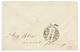218 1876 Bande De 3 Du 10c CERES(n°54) Obl. Etoile BLEUE + PARIS(60) Bleu Sur Enveloppe Pour La SUISSE. RARE. TTB. - 1871-1875 Cérès