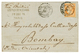 220 "40c Pour Les INDES" : 1876 40c SIEGE(n°38) Obl. PARIS Sur Lettre Pour BOMBAY(INDES). Rare. TB. - 1871-1875 Ceres