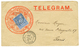 236 1880 15c Obl. MARSEILLE Sur Env. TELEGRAM Pour PARIS. Rare. Superbe. - 1876-1878 Sage (Typ I)