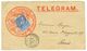 236 1880 15c Obl. MARSEILLE Sur Env. TELEGRAM Pour PARIS. Rare. Superbe. - 1876-1878 Sage (Tipo I)