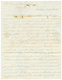 258 PURIFIE : 1819 Marque De Purification SS Sur Lettre Avec Texte De GIBRALTAR Pour GENOVA(ITALIE). TTB. - Gebraucht