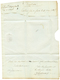 263 1782 COLON. FRANC. PAR MARSEILLE + COLONIES Rouge Sur Lettre Avec Texte Trés Incomplet Daté "PORT LOUIS ISLE DE FRAN - Used Stamps
