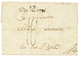 264 "LES SAINTES" : 1808 Cachet Rare 42 COL. PAR NANTES Sur Lettre Des SAINTES Avec Entête Imprimée "COLONEL COMMANDANT  - Oblitérés