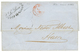 269 Navire "LE LION" : 1850 OUTRE-MER LE HAVRE Red + Cachet Rare "LE LION" Sur Lettre Avec Texte De BUENOS-AYRES Pour LE - Used Stamps