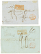 270 1844/52 COLONIES/ART 12 Et COLONIES/ART13 Sur 2 Lettres De MADEIRA Pour La FRANCE. Pas Courant. TTB. - Used Stamps